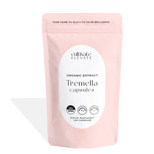 Cultivate Elevate Organic Tremella Mushroom Capsules