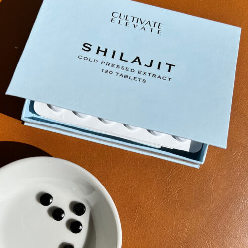 Shilajit Tablets - Cold Pressed Extract Tablets